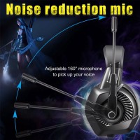 HEADSET ONIKUMA K6 Casque PC Gamer Bass Stereo Wir...