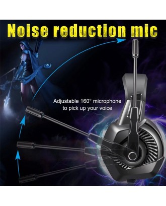 HEADSET ONIKUMA K6 Casque PC Gamer Bass Stereo Wired Gaming