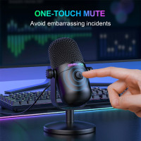 Microphone ONIKUMA M830 RGB USB...