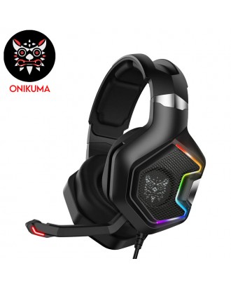 HEADSET ONIKUMA K10 PRO PROFESSIONAL WIRED GAMING WITH RGB BACKLIGHT