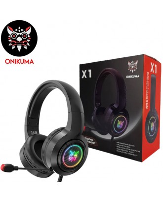 HEADSET ONIKUMA X1 WIRED RGB GAMING