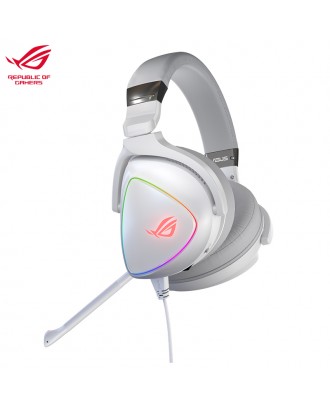 ASUS ROG Delta White ( 7.1 Sound / RGB light /Hi-Res ESS Quad-DAC )