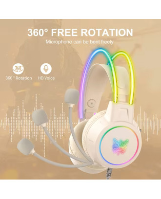 HEADSET ONIKUMA X15 PRO USB Type-C DOUBLE-HEAD BEAM RGB GAMING