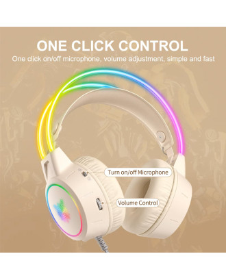 HEADSET ONIKUMA X15 PRO USB Type-C DOUBLE-HEAD BEAM RGB GAMING