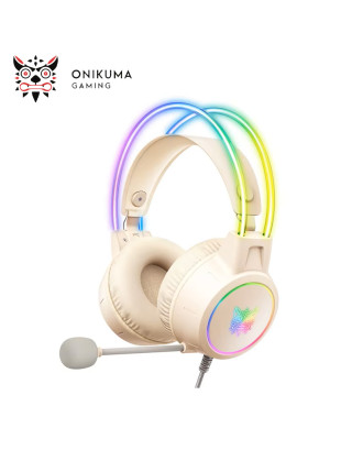 HEADSET ONIKUMA X15 PRO USB Type-C DOUBLE-HEAD BEAM RGB GAMING