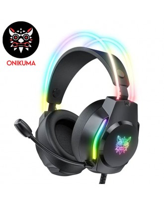 HEADSET ONIKUMA X26 NEW DYNAMIC RGB LIGHTING EFFECT