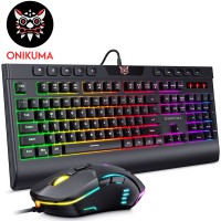 onikuma G21+CW902 Gaming Keyboard & Mouse Set...