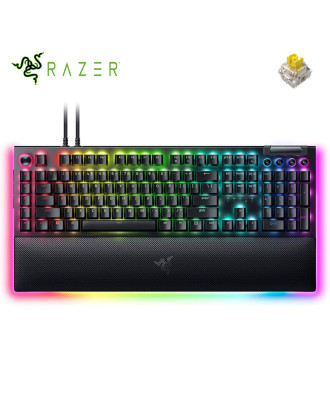 Razer BlackWidow V4 Pro (Yellow Mechanical Switches) Razer BlackWidow V4 Pro (Yellow Mechanical Switches)