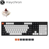 KEYCHRON C2 RGB BROWN SWITCH WIRED MACHANICAL KEYB...