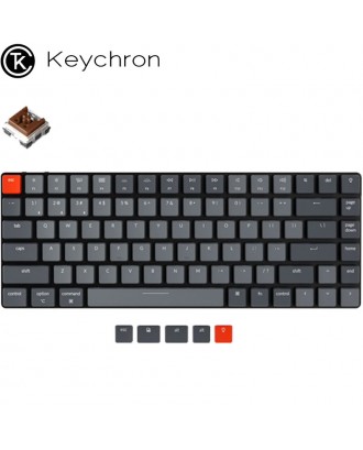 KEYCHRON K3 RGB ULTRA-SLIM WIRELESS MACHANICAL KEYBOARD 