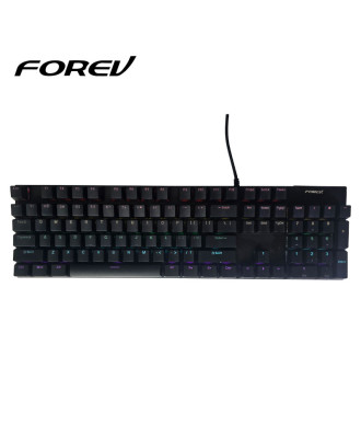 Keyboard Gaming Forev Q302 Mechanical Blue Switches