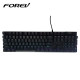 Keyboard Gaming Forev Q302 Mechanical Blue Switches
