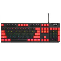 Keyboard Gaming Forev Q302 Mechanical Blue Switche...