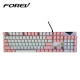 Keyboard Gaming Forev Q302 Mechanical Blue Switches