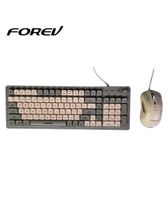 Keyboard & Mouse Set Gaming Forev Q908