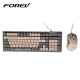Keyboard & Mouse Set Gaming Forev Q908