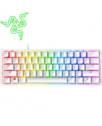 Razer Huntsman Mini - Mercury Edition Optical Gaming  Keyboard (Clicky Purple Switch)