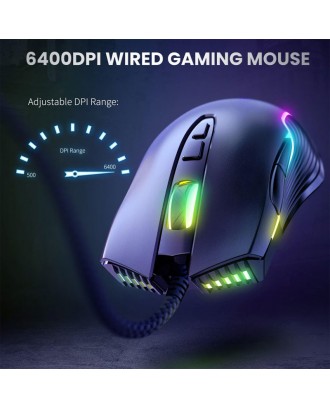 MOUSE ONIKUMA CW905 USB GAMING WITH COLORFUL
