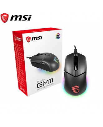 MSI CLUTCH-GM11 Gaming Mouse (5000DPI\OMRON Switch )