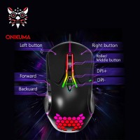 MOUSE ONIKUMA CW902 USB GAMING WITH COLORFUL...