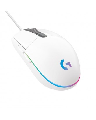  Logitech G102 Lightsync White Gaming Mouse