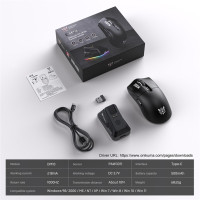 MOUSE ONIKUMA DM10 (Bluetooth / 2.4GHz / Wired)...