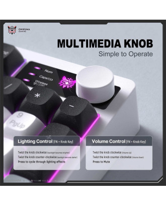 KEYBOARD ONIKUMA MT902 (Bluetooth / 2.4GHz / Wired)