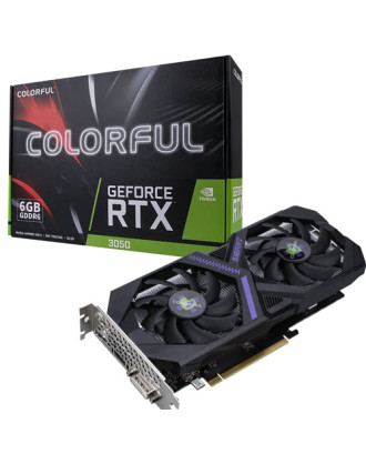 COLORFUL GeForce RTX 3050 6GB V4-V ( 6GB GDDR6 / DualFans / 3 Years warranty ) COLORFUL GeForce RTX 3050 6GB V4-V ( 6GB GDDR6 / DualFans / 3 Years warranty )