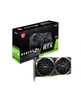 MSI GeForce RTX 3060 Ti VENTUS 2X 8G OCV1 LHR ( 8GB GDDR6  / 256bits / Dual Fans )