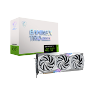 MSI RTX4070 Ti GAMING X TRIO​ White 12GB ( 12GB GD...