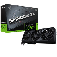 MSI RTX5070Ti SHADOW 3X OC16GB... MSI RTX5070Ti SHADOW 3X OC16GB...