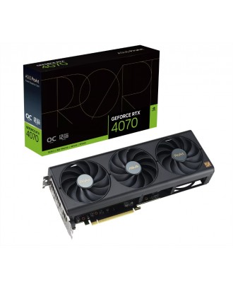 ASUS ProArt GeForce RTX 4070 OC edition 12GB GDDR6X ( 12GB GDDR6X )