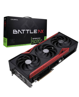 Colorful GeForce RTX 5070 Ti Battle AX 16GB-V​​ (16GB GDDR7  / 256bits / Three Fans / 3 Years warranty )