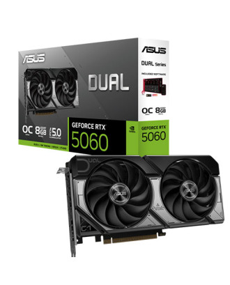 ASUS Dual GeForce RTX 5060 OC 8GB GDDR7 