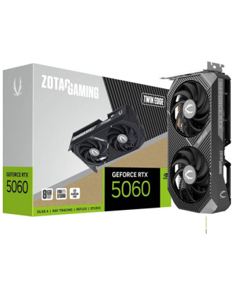 ZOTAC GAMING GeForce RTX 5060 Twin Edge 8GB ( 8GB GDDR7 / DualFans / 3 Years warranty )