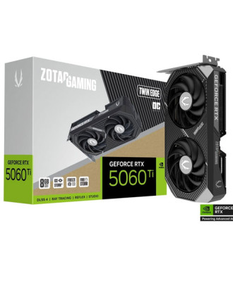 ZOTAC GAMING GeForce RTX 5060 Ti 8GB Twin Edge OC  ( 8GB GDDR7 / DualFans / 3 Years warranty )