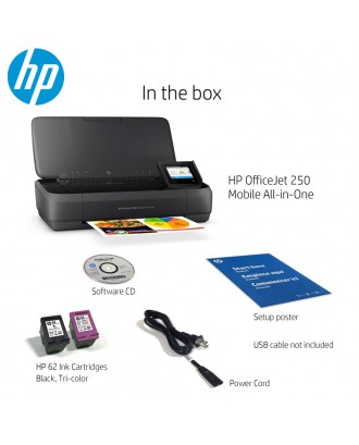 HP OfficeJet 250 Mobile All-in-One Printer (Mobile Print, Scan, Copy)