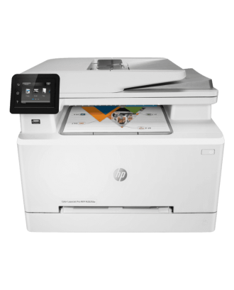 HP Color LaserJet MFP M283FDW Color Printer ( Duplex Print / Copy / Scan / Fax / Wifi )