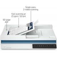 HP ScanJet Pro 2600 f1 Flatbed Scanner (25 ppm / 6...