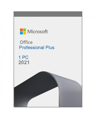 MICROSOFT OFFICE  LICENSE PROFESSIONAL PLUS 2021 (Warranty Activation 1Months)
