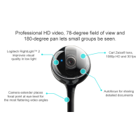 Logitech Conference Video Conference Webcam  HD 10...