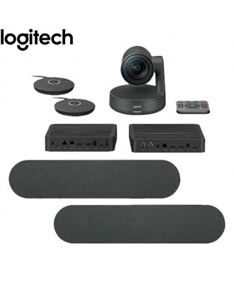 LOGITECH RALLY PLUS EU PREMIUM ULTRA-HD CONFERENCE AUTOMATIC CAMERA CONTROL BLACK