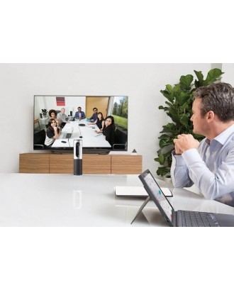 Logitech Connect Full HD Portable Video Conference with Bluetooth speakerphone for the huddle room, home office