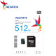 ADATA MICRO SD 512GB CLASS 10 MEMORY CARD