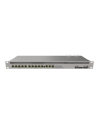 Mikrotik RB1100AHx4 Powerful 1U rackmount router with 13x Gigabit Ethernet ports