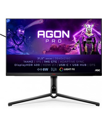 AGON Pro AG324UX ( 4K / IPS / DCI P3 100% / HDR / Speaker 5 W x 2 + DTS / USB-C ) ( ***Pre Order ) 