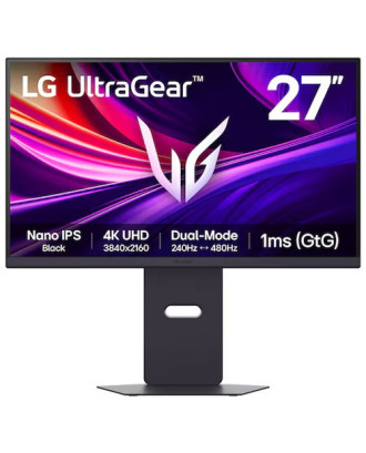 LG 27G850A ( 27" / 4K IPS Black / Dual-Mode  (4K 240Hz ↔ FHD 480Hz) / HDR600 /***Pre order) 