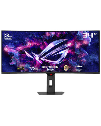 ROG Strix OLED XG34WCDG ( 34" / 2K ( 3440x1440 ) / Curved OLED panel / 175 Hz, 0.03 ms / 99.3% DCI-P3, true 10-bit color ) 