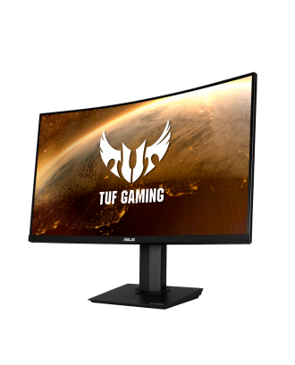 ASUS TUF Gaming VG32VQR Curved HDR Gaming Monitor 31.5inch WQHD (2560x1440), 165Hz, Freesync™ Premium,1ms