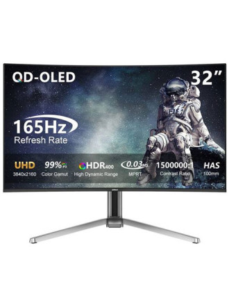 Dahua LM32-GO43A ( 32" QD-OLED / 4K /165Hz / 10 bit / Type-C (65 W) / 99% DCI-P3 / 3 Years Warranty )